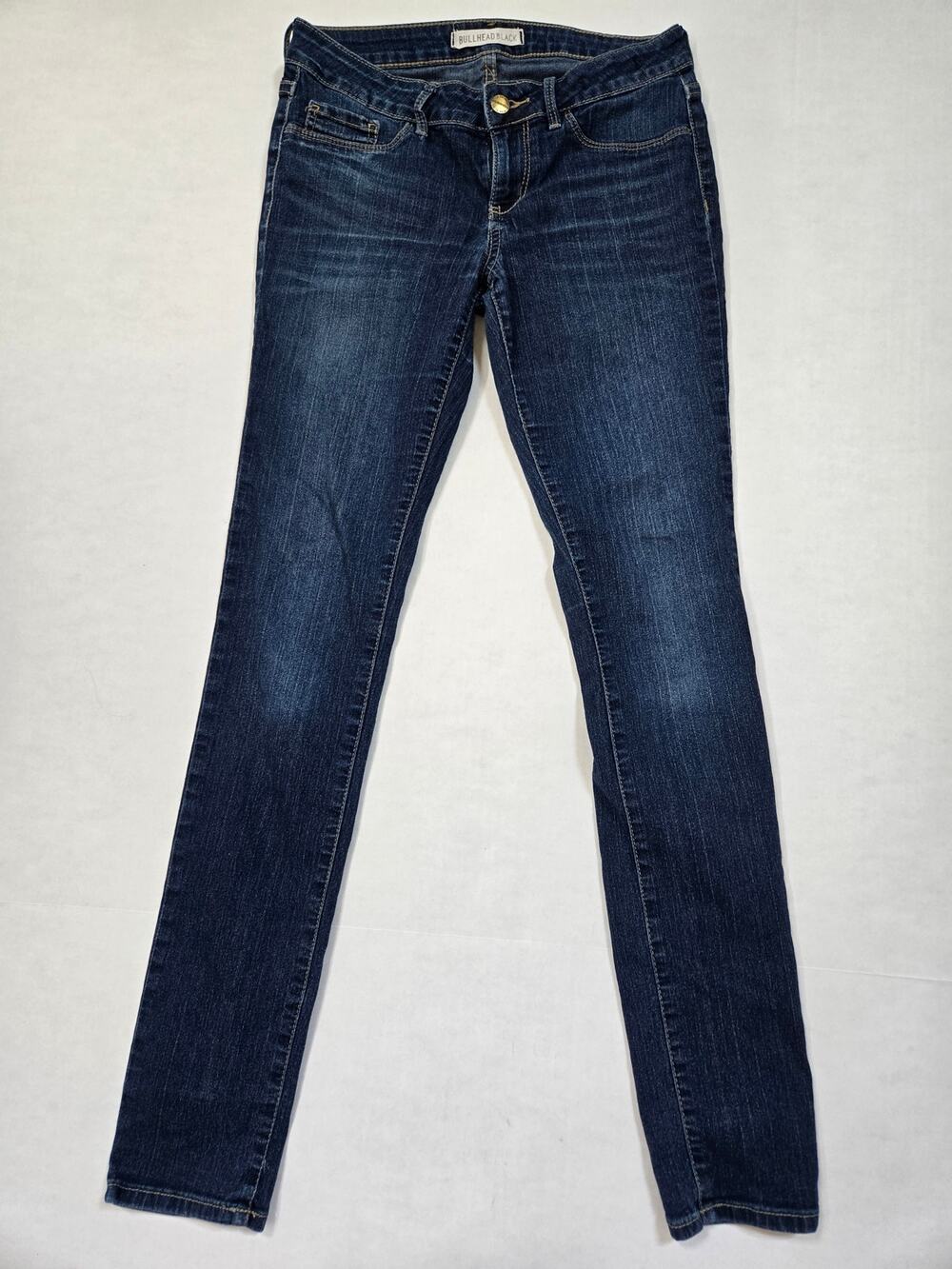 Bullhead Black denim leggings JEGGINGS blue stretch jeans 5